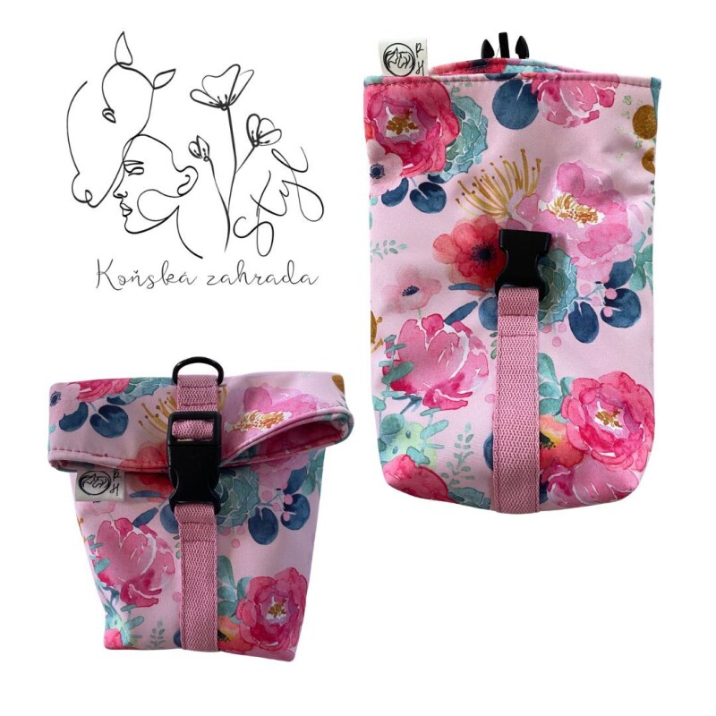 Pamlskovník květy na růžové